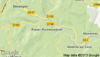 Plan de Robiac-Rochessadoule