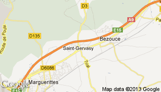 Plan de Saint-Gervasy