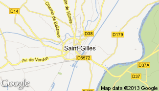 Plan de Saint-Gilles