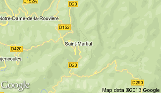 Plan de Saint-Martial