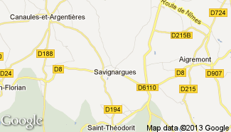 Plan de Savignargues