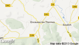 Plan de Encausse-les-Thermes