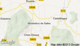 Plan de Montastruc-de-Salies