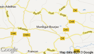 Plan de Montégut-Bourjac