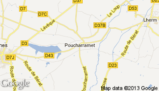 Plan de Poucharramet