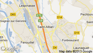 Plan de Saint-Alban