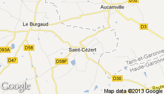 Plan de Saint-Cézert