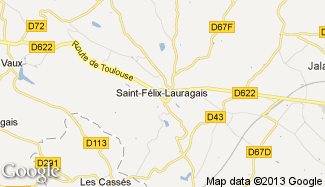 Plan de Saint-Félix-Lauragais