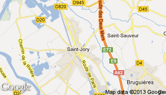 Plan de Saint-Jory