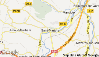 Plan de Saint-Martory