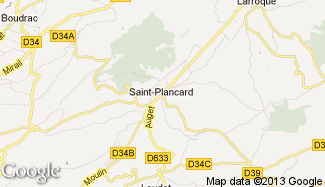 Plan de Saint-Plancard