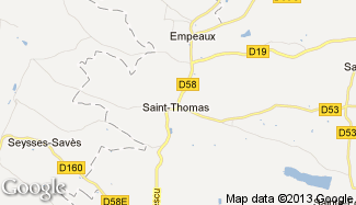 Plan de Saint-Thomas