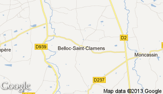 Plan de Belloc-Saint-Clamens