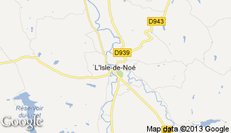 Plan de L'Isle-de-Noé