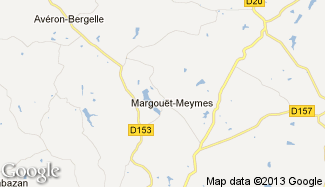 Plan de Margouët-Meymes