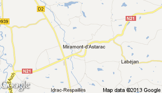Plan de Miramont-d'Astarac