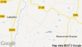 Plan de Pouy-Loubrin