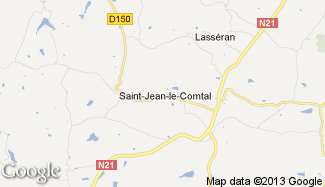 Plan de Saint-Jean-le-Comtal