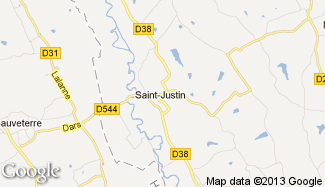 Plan de Saint-Justin