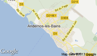 Plan de Andernos-les-Bains