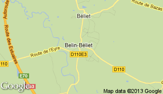 Plan de Belin-Béliet