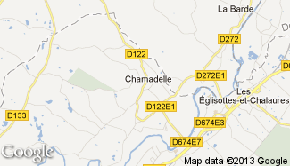 Plan de Chamadelle