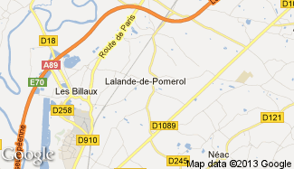Plan de Lalande-de-Pomerol