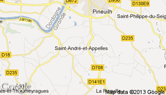 Plan de Saint-André-et-Appelles