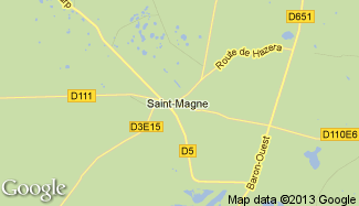 Plan de Saint-Magne
