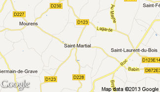 Plan de Saint-Martial