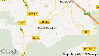 Plan de Saint-Morillon