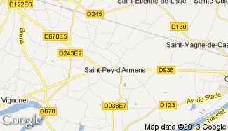 Plan de Saint-Pey-d'Armens