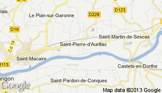 Plan de Saint-Pierre-d'Aurillac