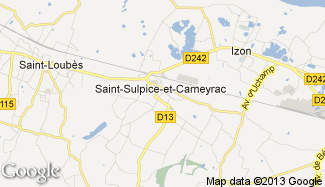 Plan de Saint-Sulpice-et-Cameyrac