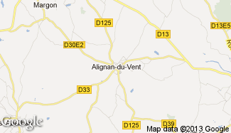 Plan de Alignan-du-Vent