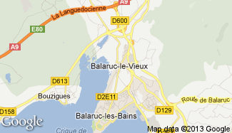 Plan de Balaruc-le-Vieux