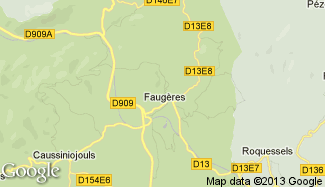 Plan de Faugères