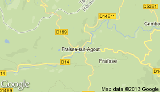 Plan de Fraisse-sur-Agout