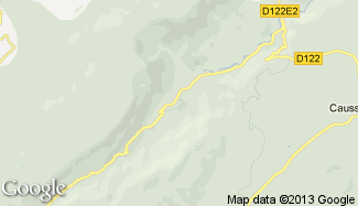 Plan de Pégairolles-de-Buèges