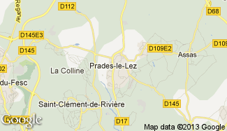 Plan de Prades-le-Lez