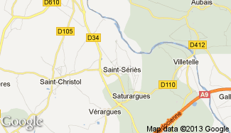 Plan de Saint-Sériès