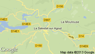 Plan de La Salvetat-sur-Agout