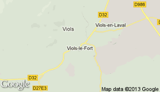 Plan de Viols-le-Fort