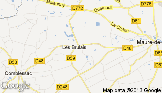 Plan de Les Brulais