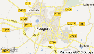 Plan de Fougères