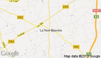 Plan de La Noë-Blanche