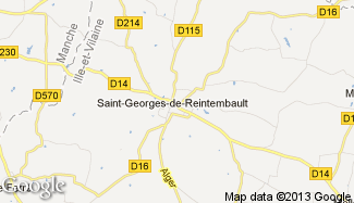 Plan de Saint-Georges-de-Reintembault