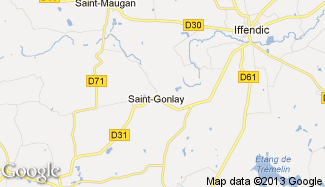 Plan de Saint-Gonlay