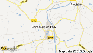 Plan de Saint-Malo-de-Phily