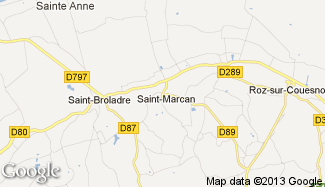 Plan de Saint-Marcan